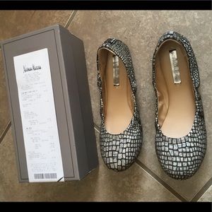 BCBG olive snake ballet flat